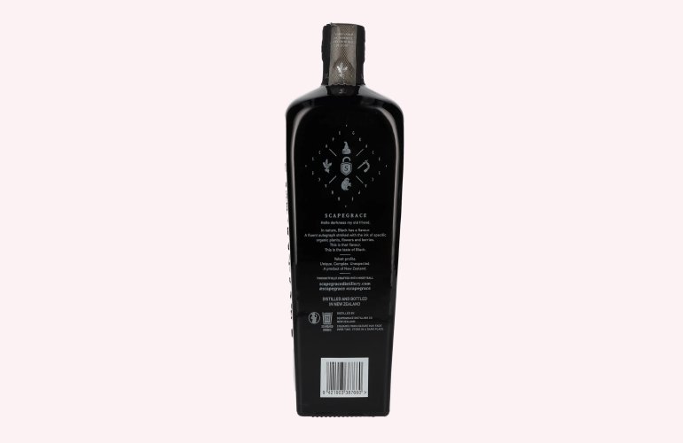 Scapegrace BLACK Premium Dry Gin 41,6% Vol. 0,7l