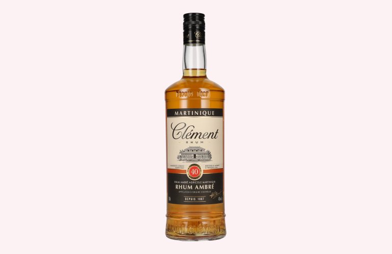 Clément Rhum Agricole Ambré 40% Vol. 1l