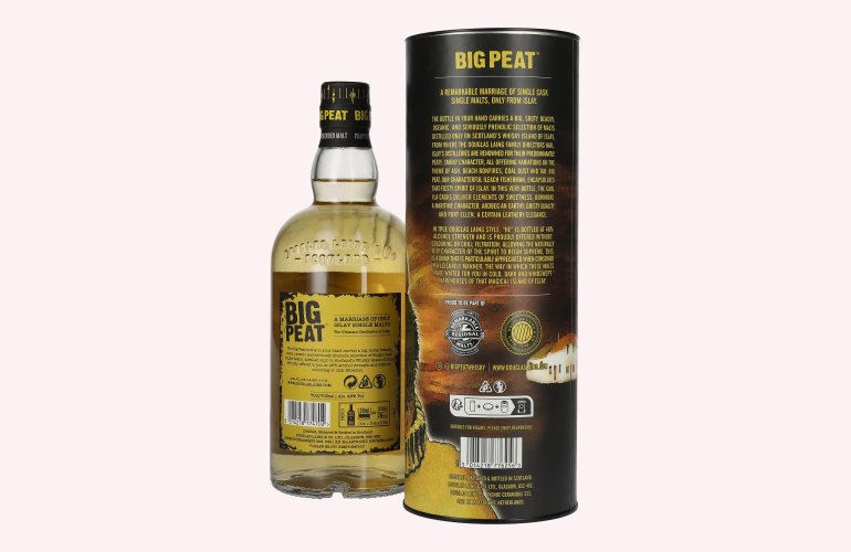 Douglas Laing BIG PEAT Small Batch Islay Blended Malt 46% Vol. 0,7l in Giftbox