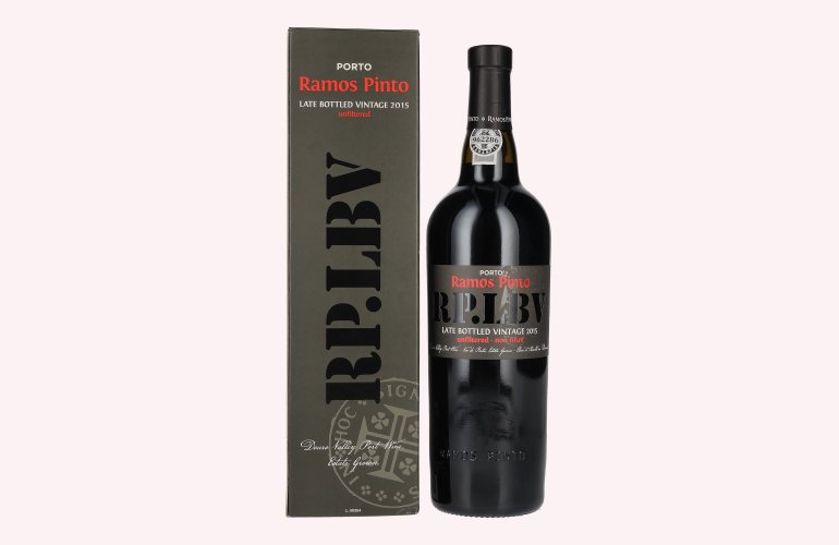 Ramos Pinto RP.LBV Late bottled Vintage 2015 19,5% Vol. 0,75l in Giftbox