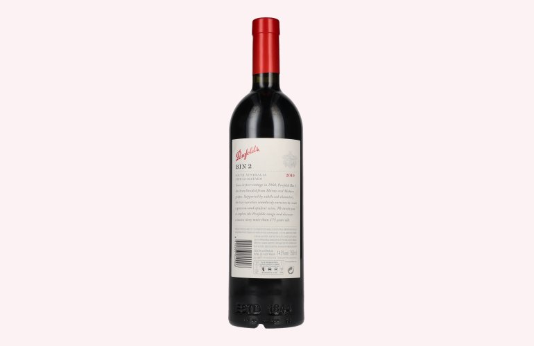 Penfolds BIN 2 Shiraz Mataro 2019 14,5% Vol. 0,75l