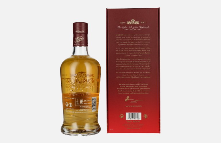 Tomatin 21 Years Old BOURBON CASKS Travel Retail Exclusive 46% Vol. 0,7l in Geschenkbox