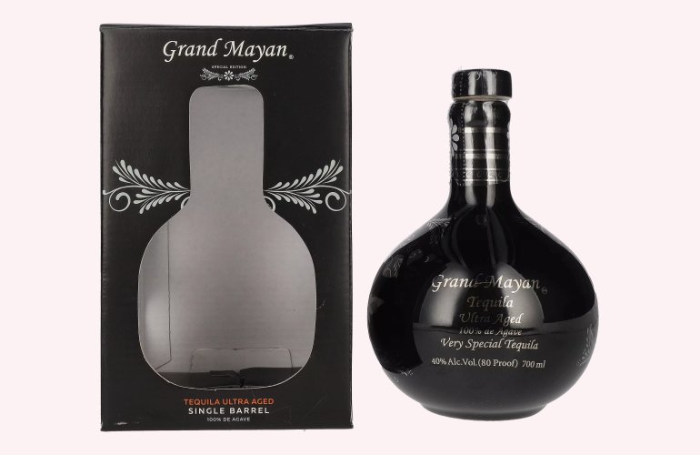 Grand Mayan ULTRA AGED Single Barrel Tequila 100% de Agave 40% Vol. 0,7l in Geschenkbox