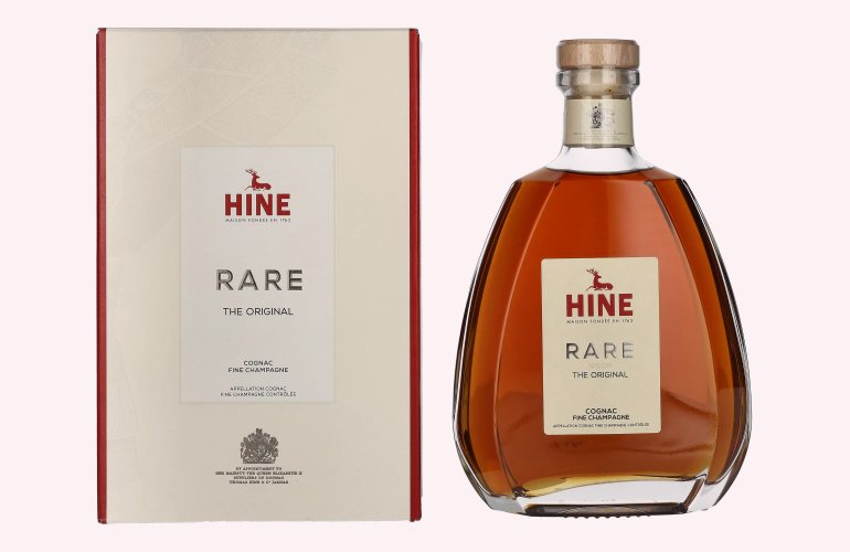 Hine RARE VSOP The Original Fine Champagne Cognac 40% Vol. 0,7l in Geschenkbox