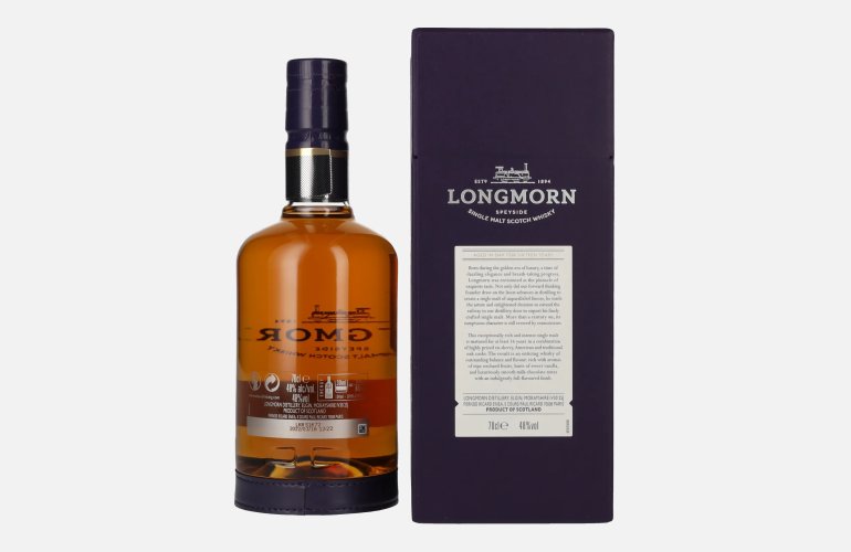 Longmorn 16 Years Old Single Malt Scotch Whisky 48% Vol. 0,7l in Geschenkbox