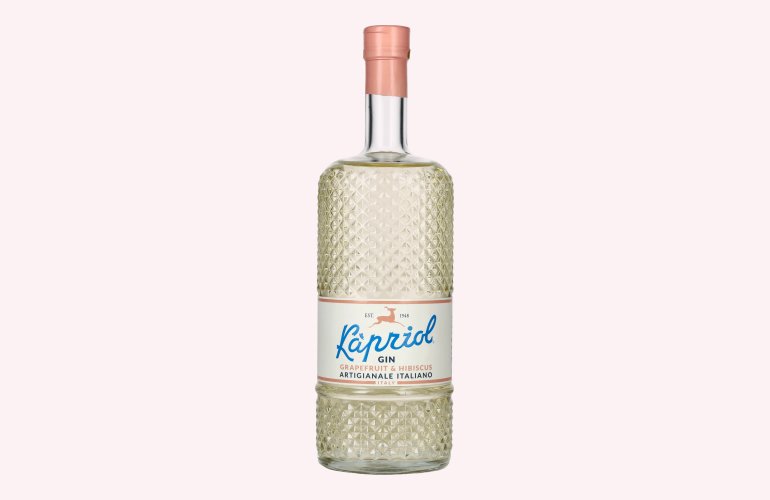 Kapriol GRAPEFRUIT & HIBISCUS Gin Artigianale Italiano 40,7% Vol. 0,7l