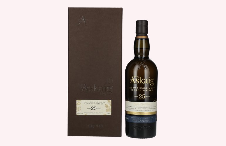 Port Askaig Islay 25 Years Old Islay Single Malt Scotch Whisky 45,8% Vol. 0,7l in Geschenkbox