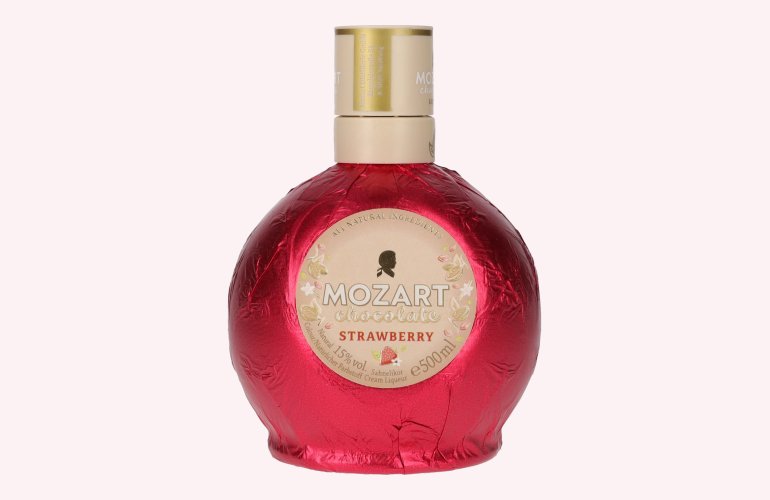 Mozart White Chocolate Cream Strawberry 15% Vol. 0,5l