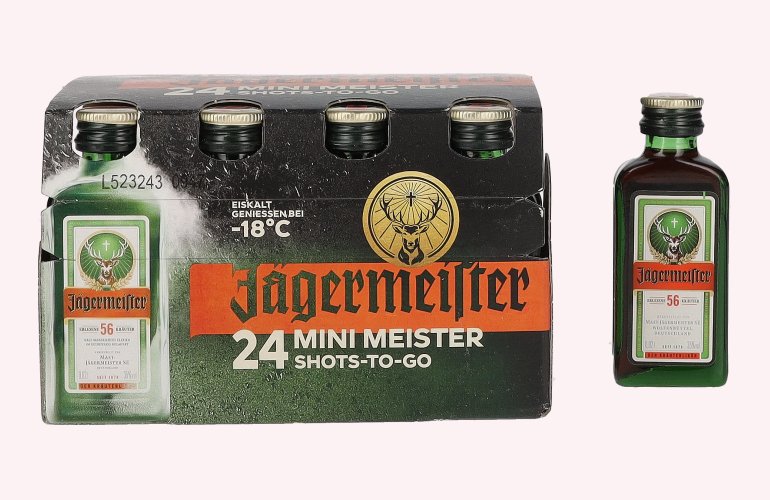 Jägermeister 35% Vol. 24x0,02l