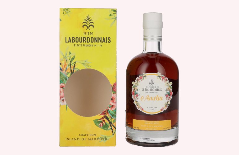 Labourdonnais Amélia Ruby Port Cask 40% Vol. 0,7l in Geschenkbox