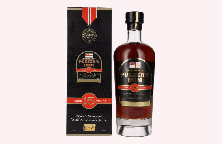 Pusser's Nelson's Blood 15 Years Old 40% Vol. 0,7l in Giftbox