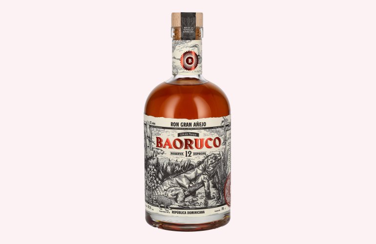 Ron Baoruco Ron Gran Añejo 12 Años Reserva Especial Edición Parque 37,5% Vol. 0,7l