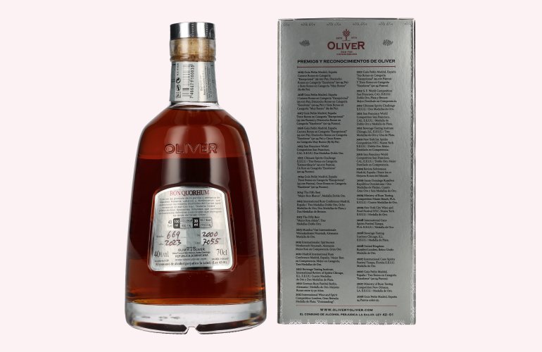 Ron Quorhum 23 Sistema Solera 40% Vol. 0,7l in Geschenkbox