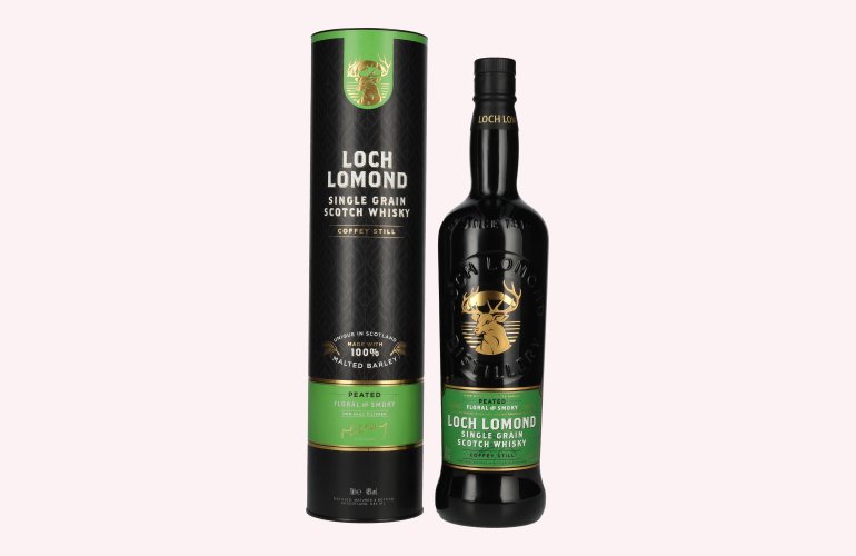 Loch Lomond PEATED Floral & Smoky Single Grain 46% Vol. 0,7l in Geschenkbox