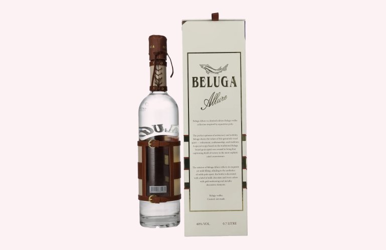 Beluga Allure Montenegro Special Edition Vodka 40% Vol. 0,7l en boîte cadeau