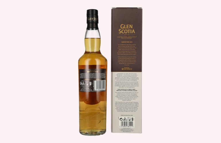 Glen Scotia Campbeltown SAGA WHISKYPOLIS Release No. 1 50% Vol. 0,7l in geschenkverpakking