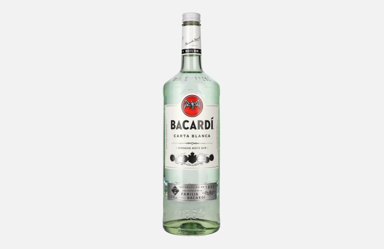 Bacardi Ron Carta Blanca Superior 37,5% Vol. 3l