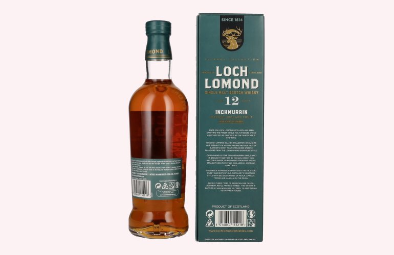 Loch Lomond Inchmurrin 12 Years Old 46% Vol. 0,7l in Geschenkbox