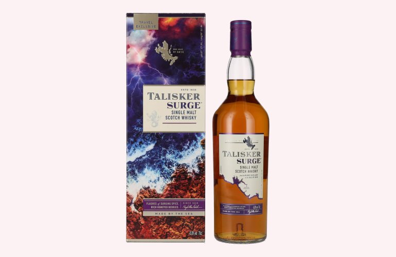 Talisker SURGE Single Malt Scotch Whisky 45,8% Vol. 0,7l in Geschenkbox