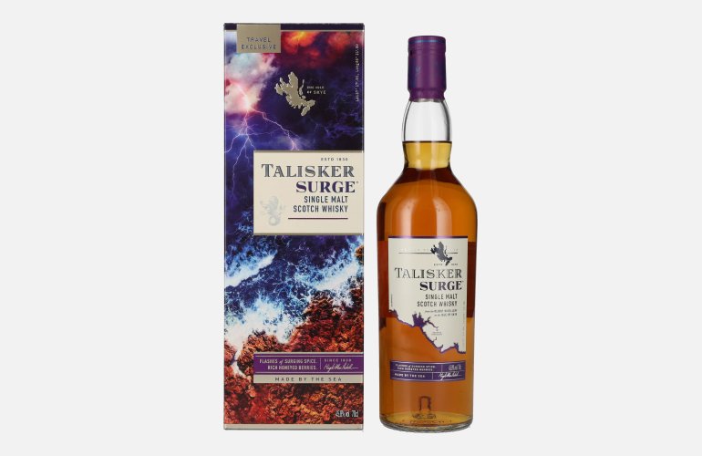 Talisker SURGE Single Malt Scotch Whisky 45,8% Vol. 0,7l in geschenkverpakking
