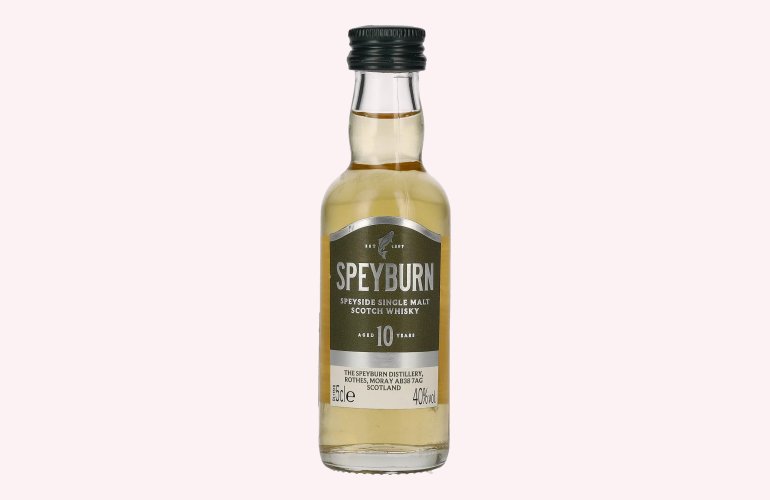 Speyburn 10 Years Old Speyside Single Malt Scotch Whisky 40% Vol. 0,05l