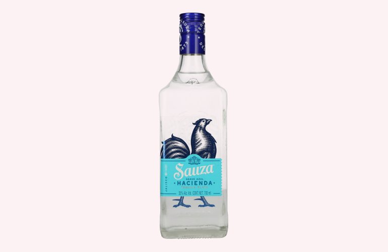 Sauza Hacienda Tequila Plata Agave Azul 35% Vol. 0,7l