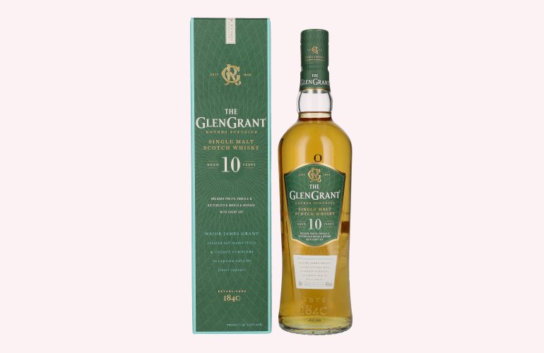 Glen Grant 10 Years Old Single Malt 40% Vol. 0,7l in Geschenkbox