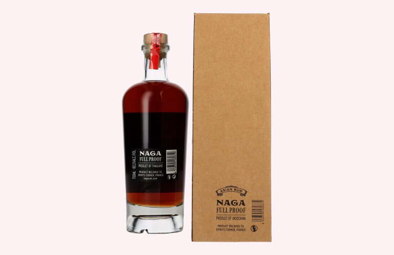 Naga Full Proof Asian Rum KINGDOM OF SIAM 2012 60,1% Vol. 0,7l in Geschenkbox