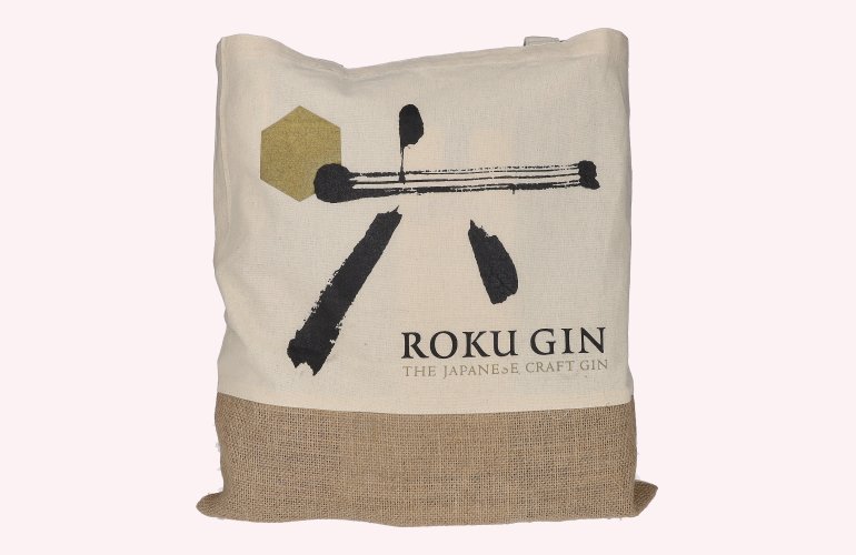 Roku Gin The Japanese Craft Gin Einkaufstasche