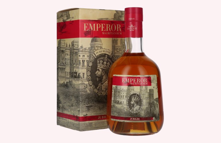 Emperor Mauritian Rum JUBILEE Pure Blend 40% Vol. 0,7l en boîte cadeau
