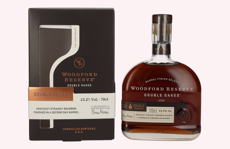 Woodford Reserve DOUBLE OAKED Kentucky Straight Bourbon Whiskey 43,2% Vol. 0,7l in Geschenkbox
