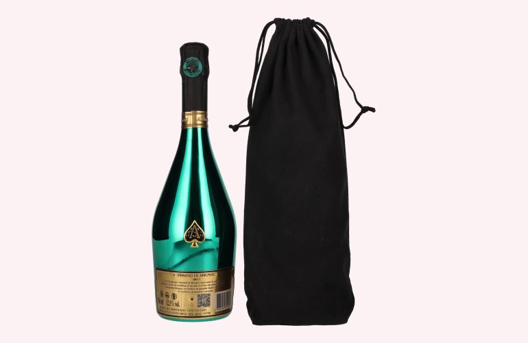 Armand de Brignac Champagne Brut Green Edition 12,5% Vol. 0,75l in Velvet Bag