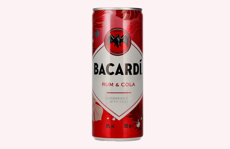 Bacardi Rum & Cola 5% Vol. 0,25l Dose