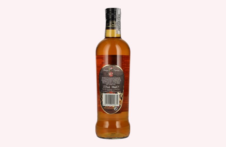 Ron Baoruco Ron Gran Añejo 12 Años Rum 37,5% Vol. 0,7l