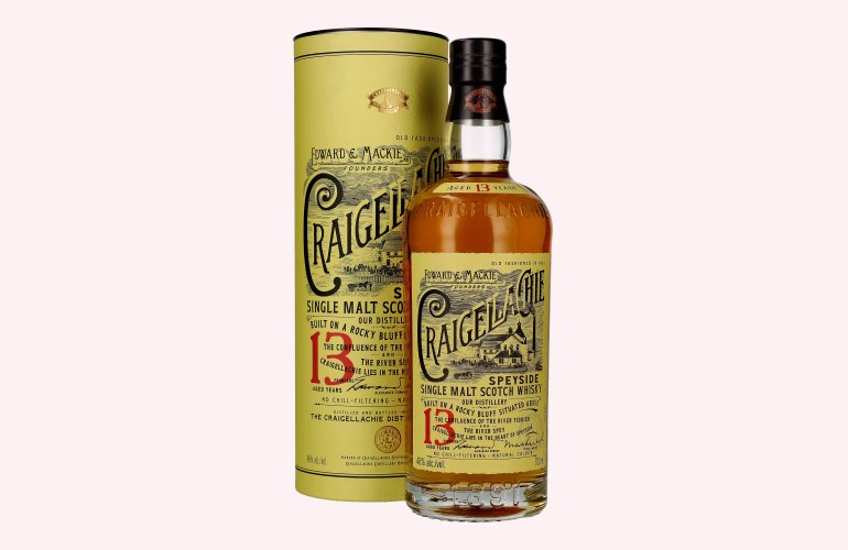 Craigellachie 13 Years Old Speyside Single Malt 46% Vol. 0,7l in Giftbox