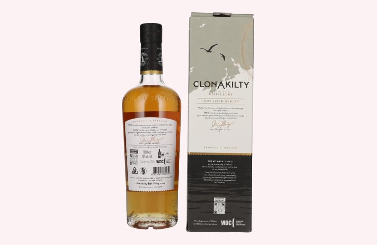 Clonakilty Single Pot Still Irish Whiskey 46% Vol. 0,7l en boîte cadeau