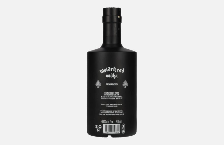 Motörhead Vödka Premium Vodka 40% Vol. 0,7l