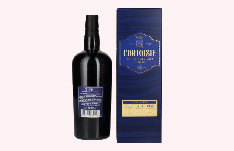 Cortoisie EXHALATION Whisky Single Malt de France 43% Vol. 0,7l in geschenkverpakking
