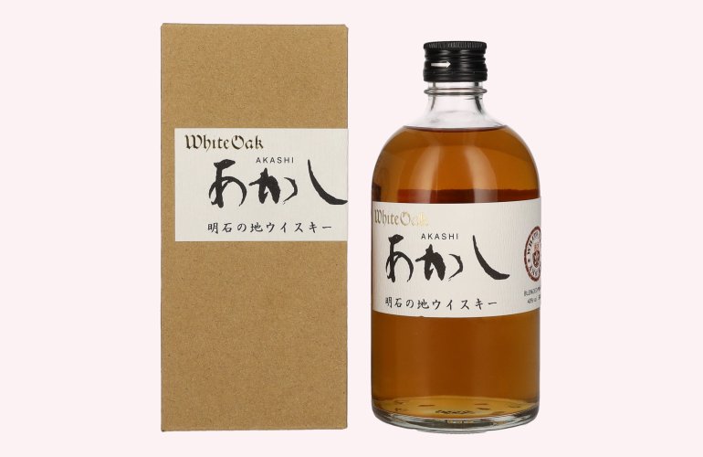 AKASHI Japanese Blended Whisky 40% Vol. 0,5l in Geschenkbox