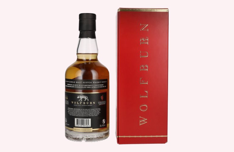 Wolfburn 10 Years Old Single Malt Scotch Whisky 46% Vol. 0,7l in Geschenkbox