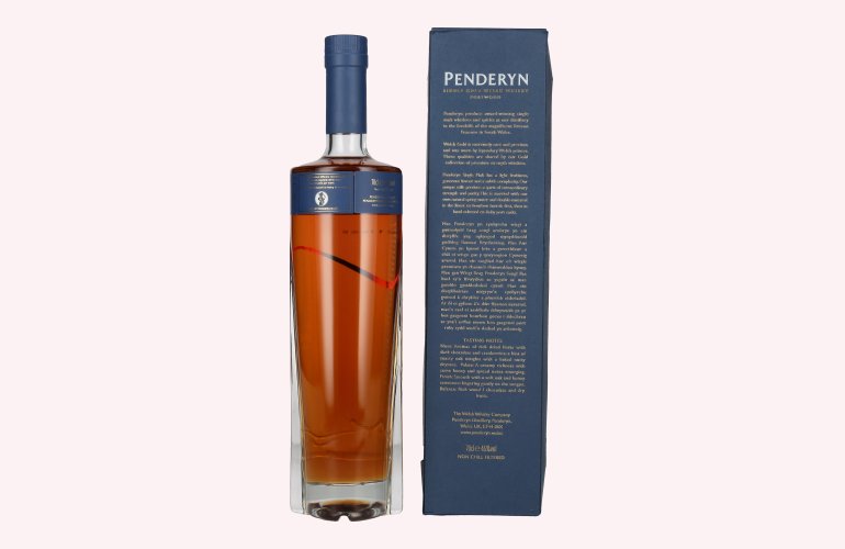 Penderyn PORTWOOD Single Malt Welsh Whiskey 46% Vol. 0,7l in geschenkverpakking