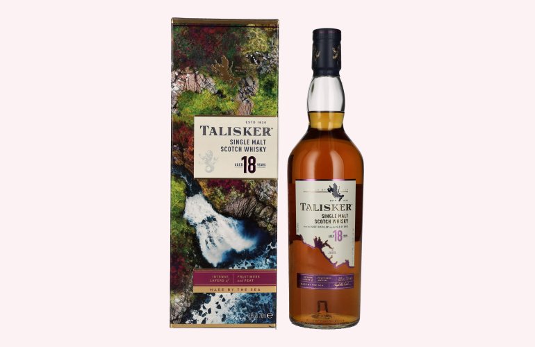 Talisker 18 Years Old Single Malt Whisky 45,8% Vol. 0,7l in Geschenkbox