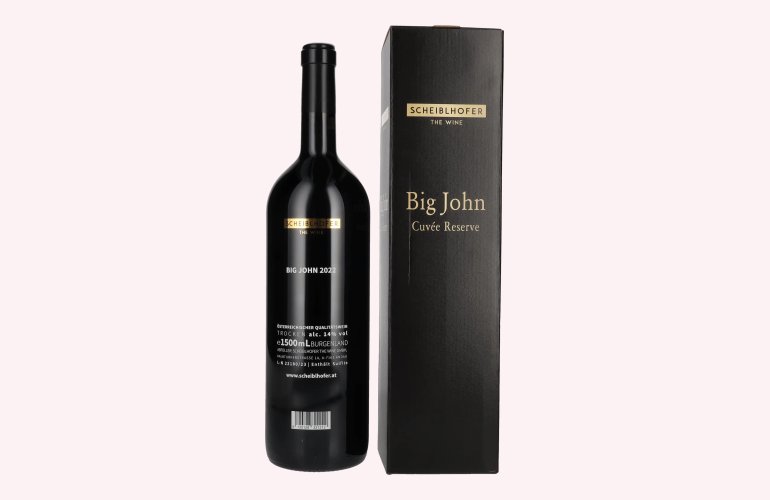 Scheiblhofer Big John Cuvée Reserve 2022 14% Vol. 1,5l in geschenkverpakking