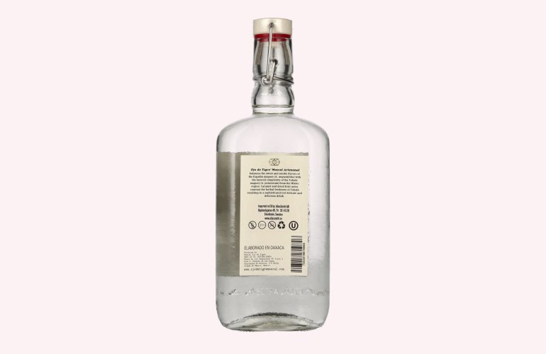 Ojo de Tigre Mezcal Artesanal Joven 100% Agave 37% Vol. 0,7l