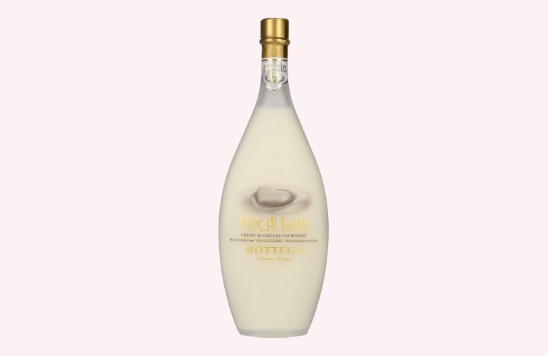 Bottega Fior di Latte Crema di CIOCCOLATO BIANCO Cream Liqueur 15% Vol. 0,5l