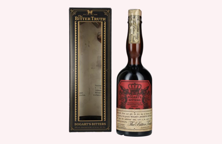The Bitter Truth Bogart's Bitters 42,1% Vol. 0,35l en boîte cadeau