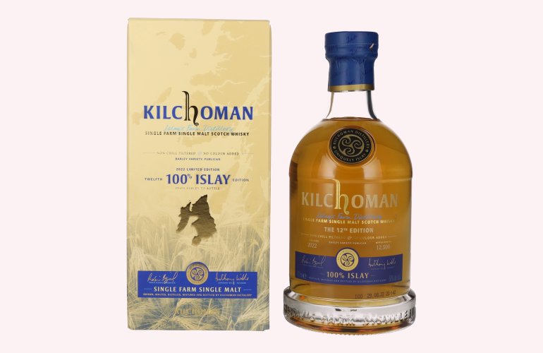 Kilchoman 100% Islay The 12th Edition 50% Vol. 0,7l in Giftbox