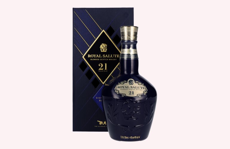 Royal Salute 21 Years Old THE SIGNATURE BLEND 40% Vol. 0,7l in geschenkverpakking