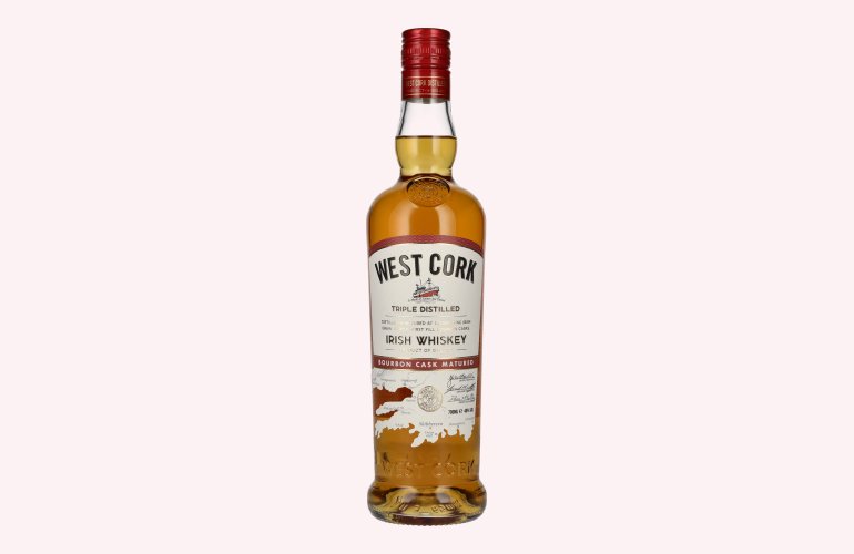 West Cork Blended Irish Whiskey Bourbon Cask 40% Vol. 0,7l