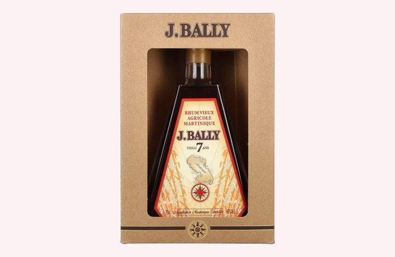 J. Bally Rhum Vieux Agricole Martinique 7 Ans D'Âge 45% Vol. 0,7l in Geschenkbox